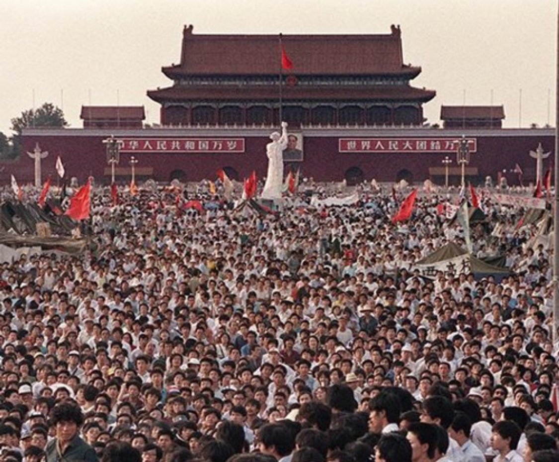 BringingHeart's tweet photo. Remember #TianamenSquareMassacre.
#CommunistChina showed its true colors.
Stand for freedom.
Especially #ReligiousFreedom. https://t.co/SudPdDeEuG