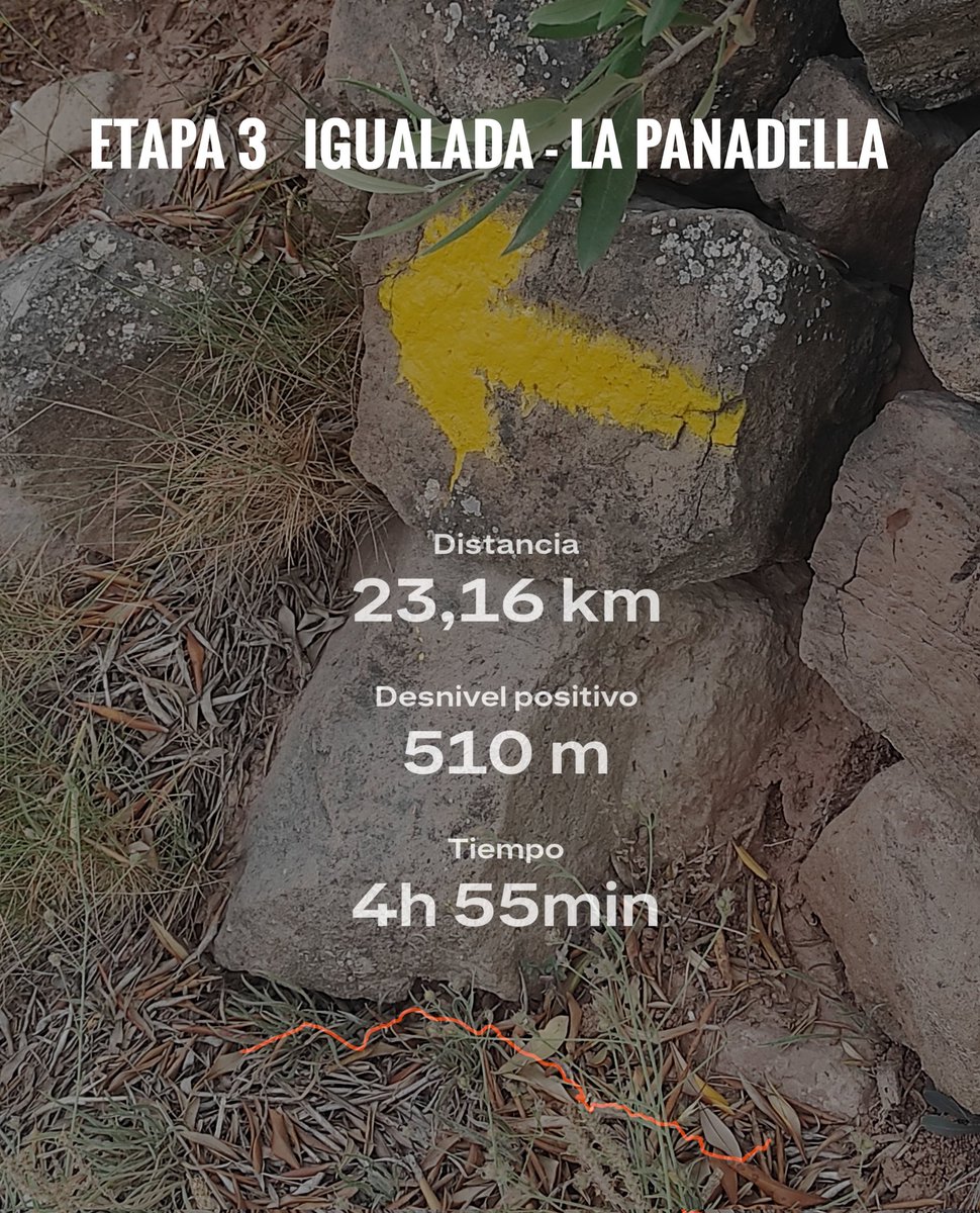 funkyover's tweet photo. Etapa 3
D'Igualada a la Panadella
Avui hem arribat a la Panadella, una de les portes de sortida de l'Anoia i de la província de Barcelona cap a les terres de Lleida
Acumulat  64.80km #ElQueEmFaVibrar
#CosesQueEmMouen
#ElMeuPetitUnivers #RiuadadeNassos
👇🏻 https://t.co/TYn1EsHlac https://t.co/eoCDBR7lwU