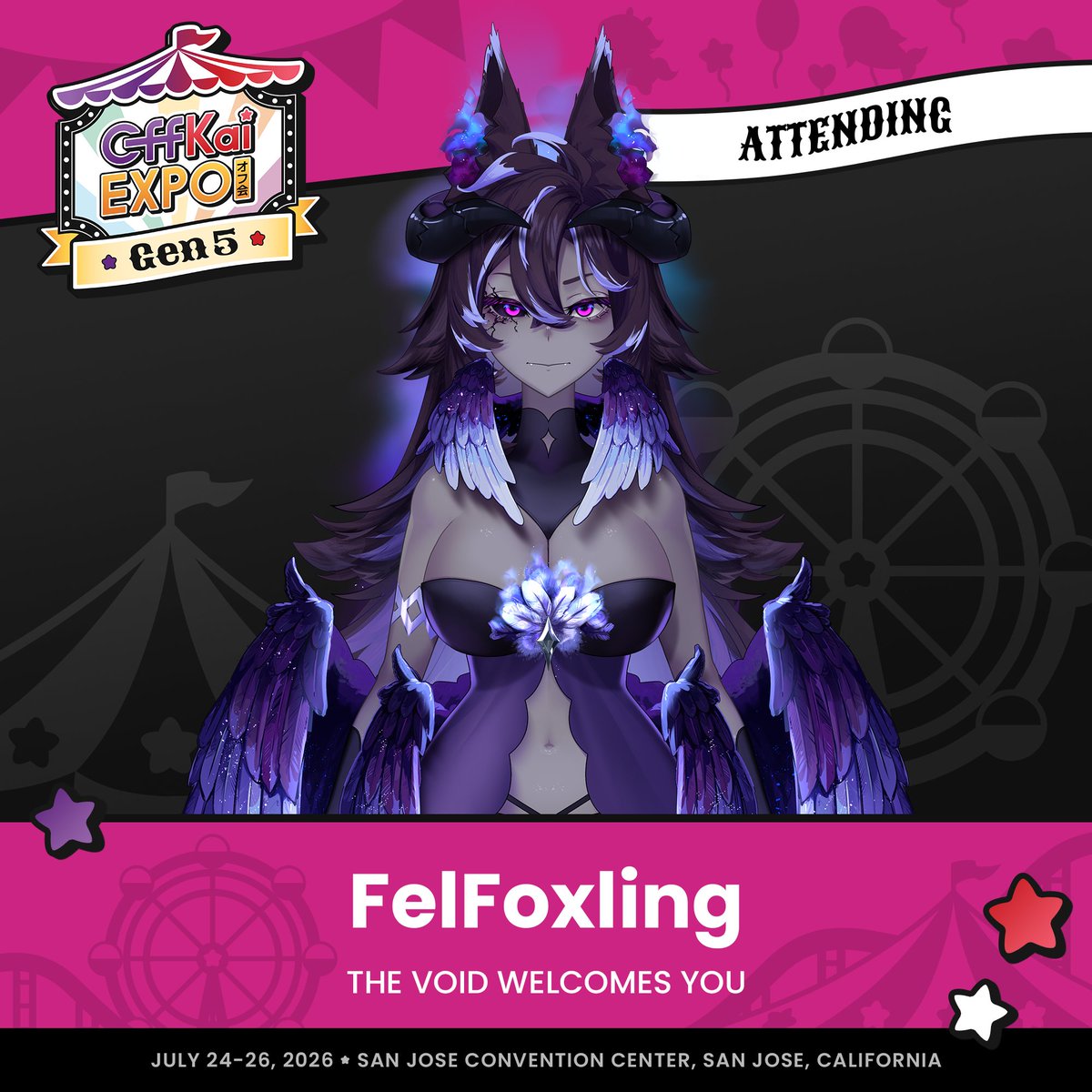 FelFoxling's tweet photo. I'm Going To OffKai! I can't wait to see everyone there :3 https://t.co/coiMCDn7Ew