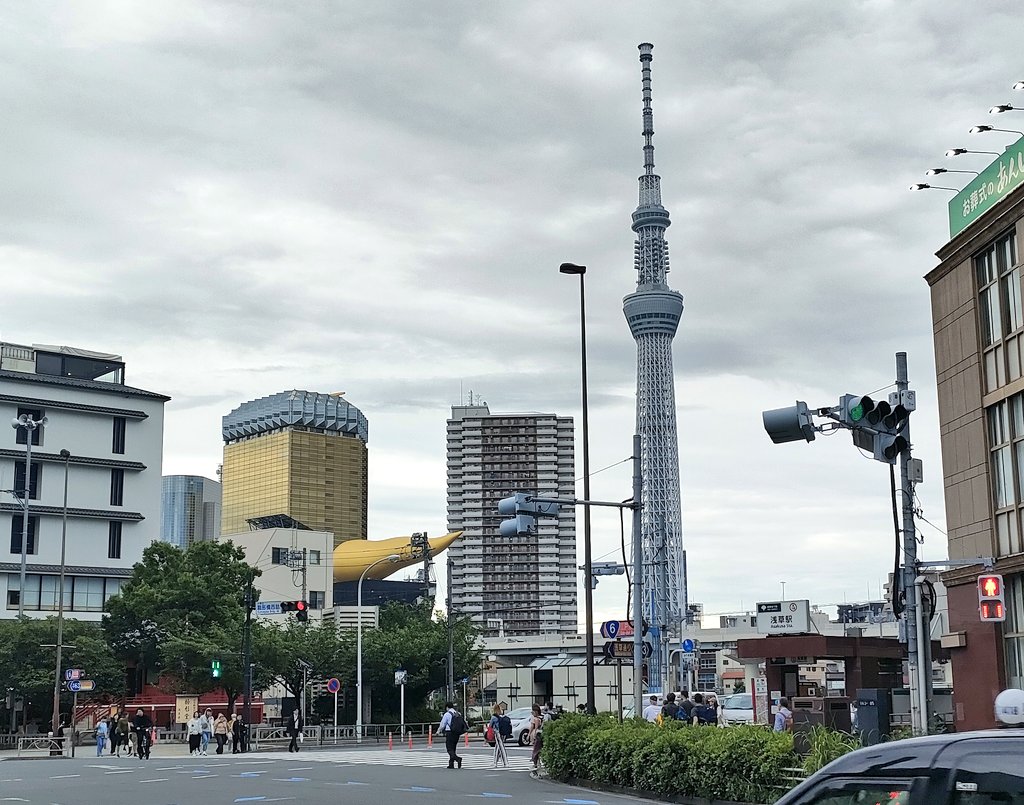 スカイツリー！ 見えるとちょっとテンション上がる！