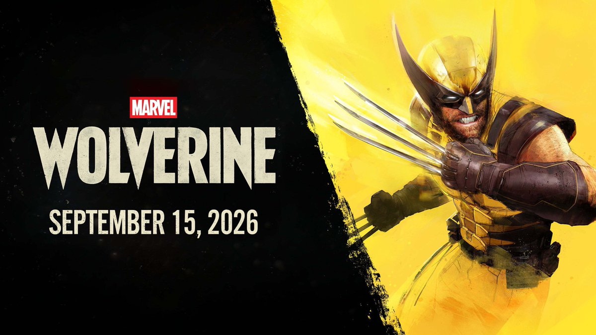LayGamess's tweet photo. Septiembre se viene CARGADO 🔥

Si tuvieras que jugar solo uno de los siguientes lanzamientos que se vienen en septiembre, ¿cuál escoges?

Marvel’s Wolverine: septiembre 15
Control Resonant: septiembre 24
Silent Hill: Townfall: septiembre 24
Onimusha: Way of the Sword: septiembre 25

Yo escojo el Wolverine 👍