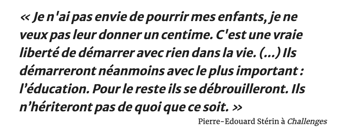 atu770's tweet photo. Marrant, pour un "conservateur", de ne rien vouloir transmettre à la génération suivante. https://t.co/ehqCiqta26
