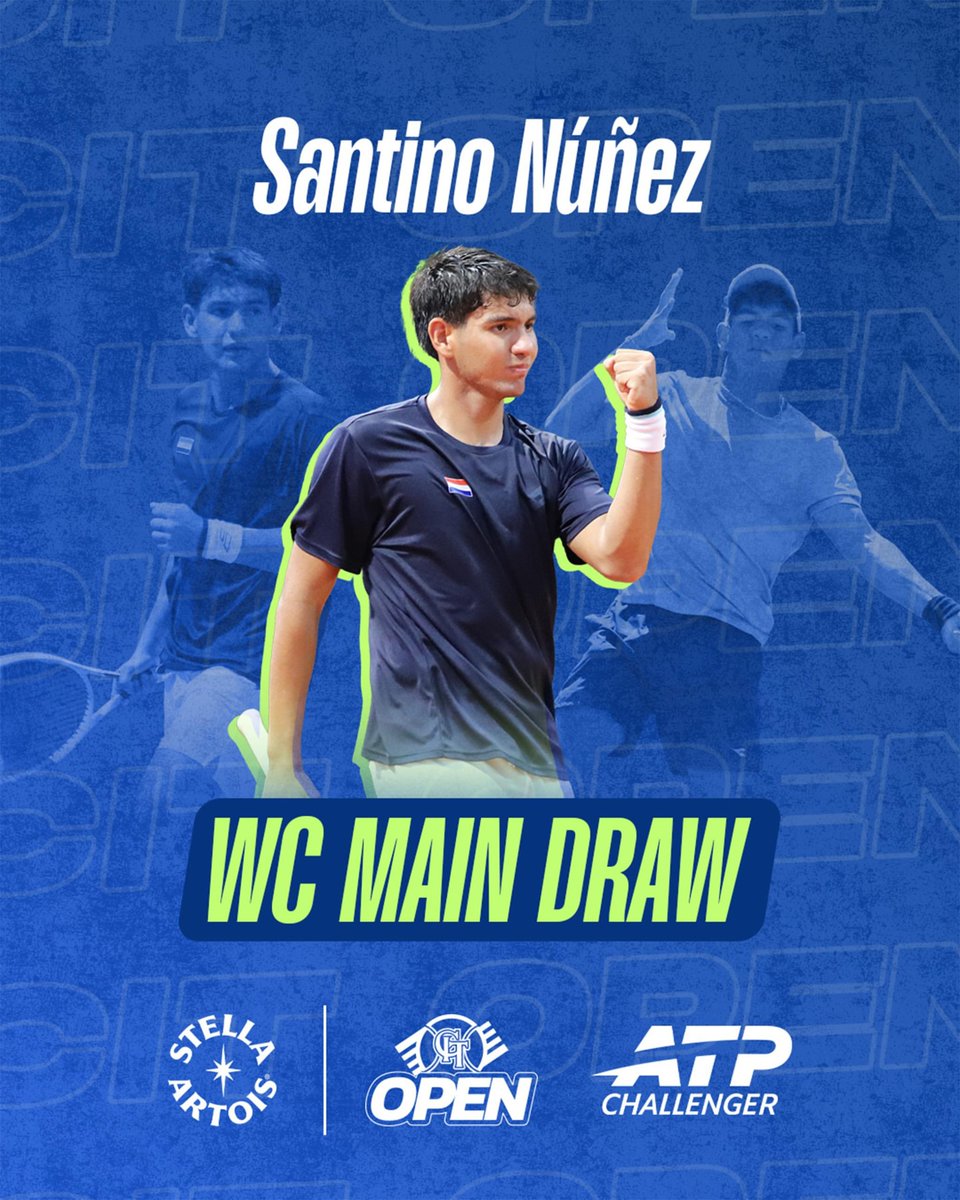DriveCruzado's tweet photo. ATP Challenger 50 | Asunción 🇵🇾

Hernando Escurra Isnardi y Santino Núñez Vera 🇵🇾 son los dos tenistas nacionales que reciben invitación para el cuadro principal del CIT Open 2026.

¡Vamos con todo muchachos! 🔥 https://t.co/FOo4NmWKDy