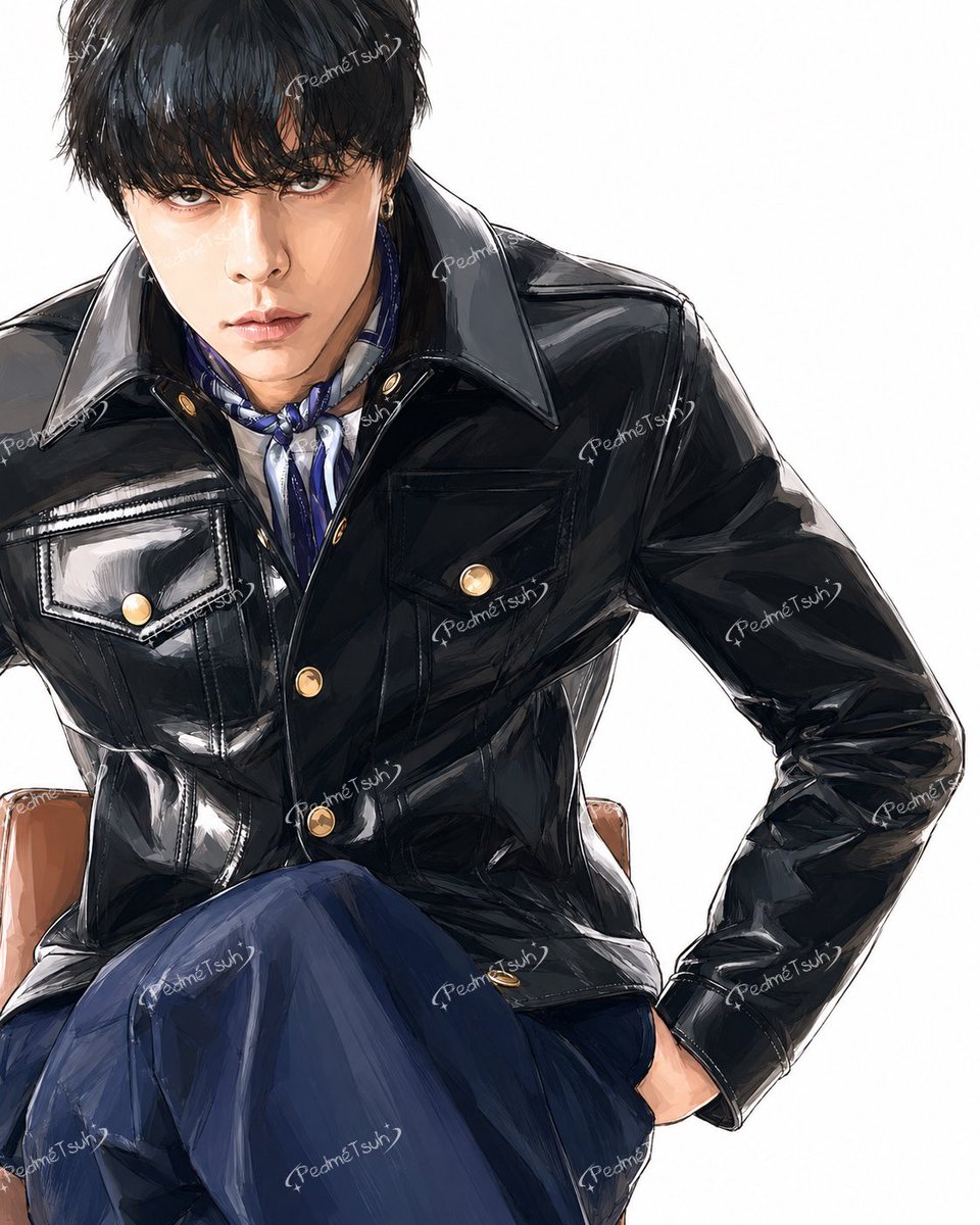 thipjuthap's tweet photo. เมื่อเพื่อนสนิทคุณเป็น character designer แล้วมันบอกว่ามีแบบให้วาดมั้ย อยากลองบรัชใหม่☺️ หล่อโว้ยยยยย หล่อสะใจเด็กไทยทุกคน แกวาดจอห์นนี่ได้หล่อชิบหายอีกแล้ว สะใจ!! https://t.co/C3a6uMBkUk
