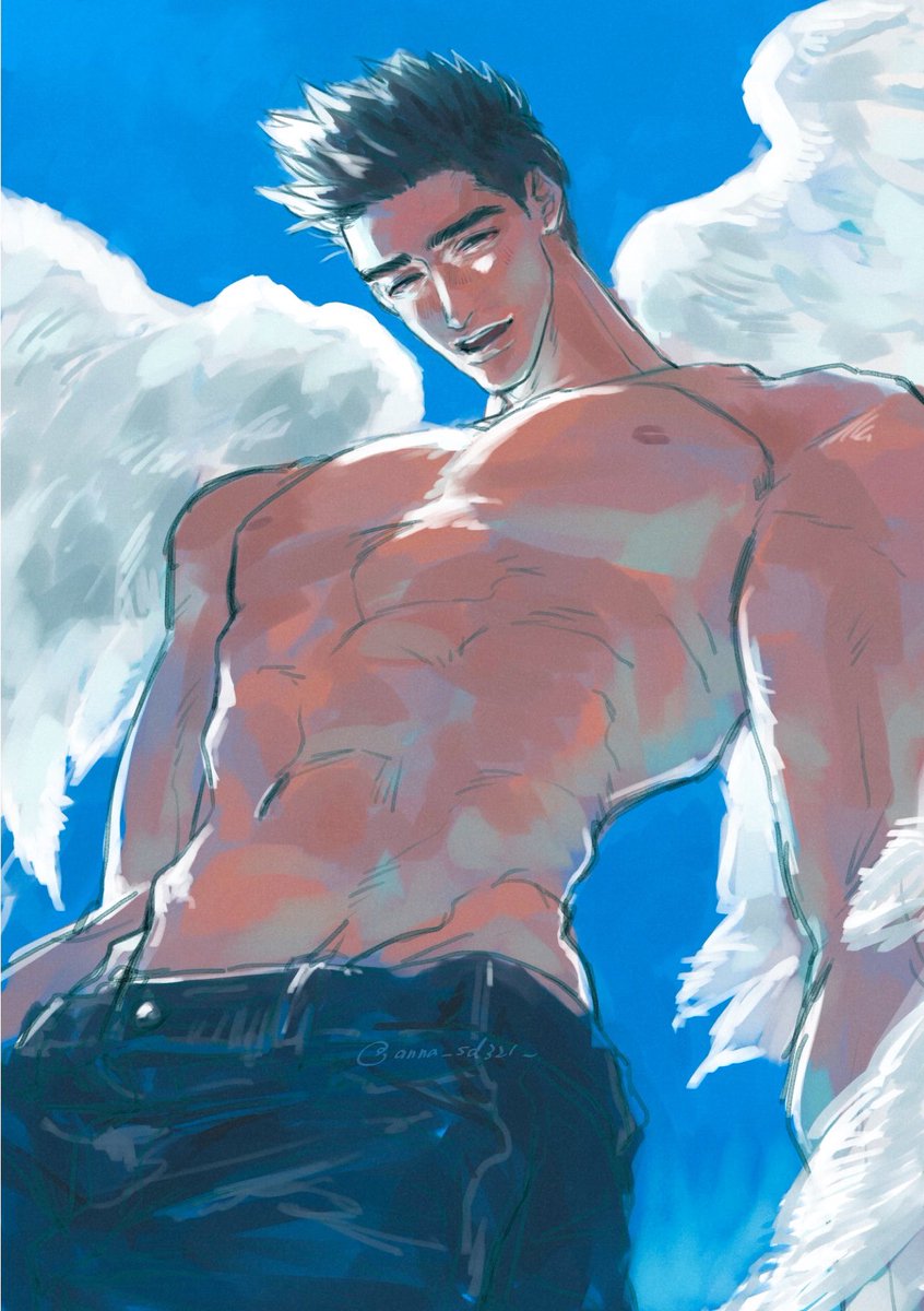 anna_sd321_'s tweet photo. オレ、天使なんかじゃないですよ https://t.co/pXFXQELotL