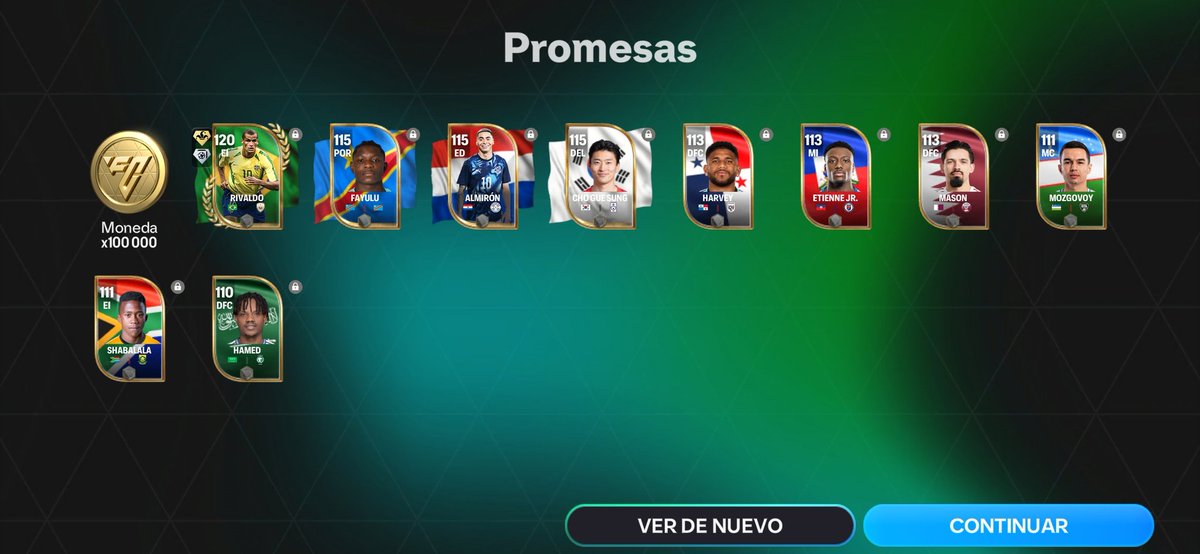 JavierGFifaAle's tweet photo. A la vrg en mis primeras 10 tiradas que locura es mi primer 120. Lo único rescatable del evento son las canciones que placer da escucharlas😌😌😌 @legas1710 @tutiofifa @HDWolvie @JONALDINHOtm @nitrofm7 @DIOCFC_PAT0OO https://t.co/WmzDjpxBgG