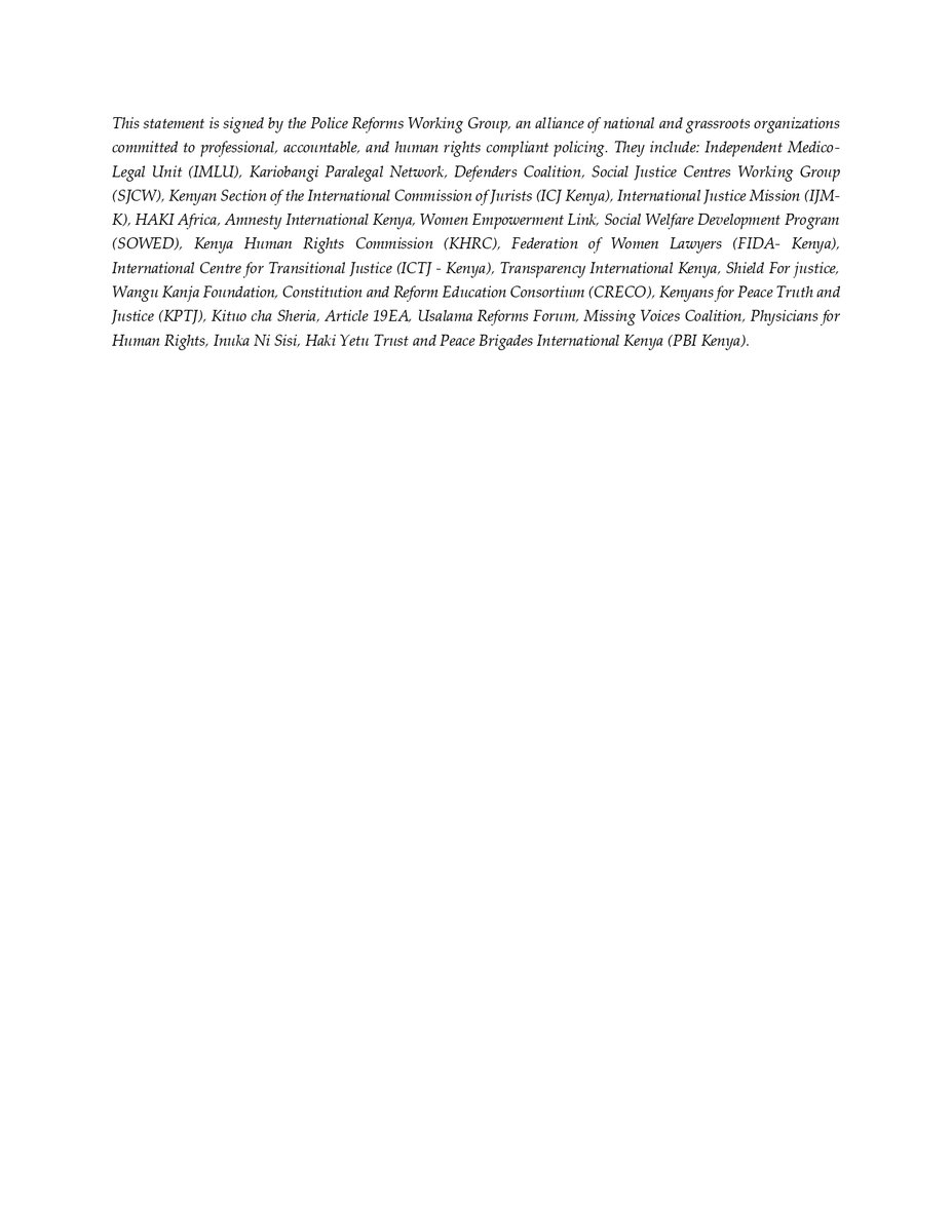 ReformsGroup's tweet photo. Press statement: Kenya must not become an offshore risk-containment zone while democratic institutions and constitutional safeguards are undermined.
We call on Kenyans, civil society, and international partners to stand against impunity and demand respect for judicial processes. https://t.co/ONQiW5VEg3