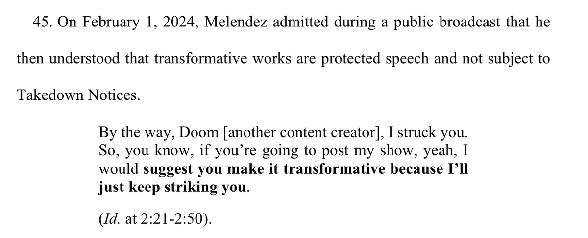 DOOMSPAYUH's tweet photo. Look Ma, I'm named in a lawsuit 😂https://t.co/bePCR2hEly https://t.co/kq8q3O8drf