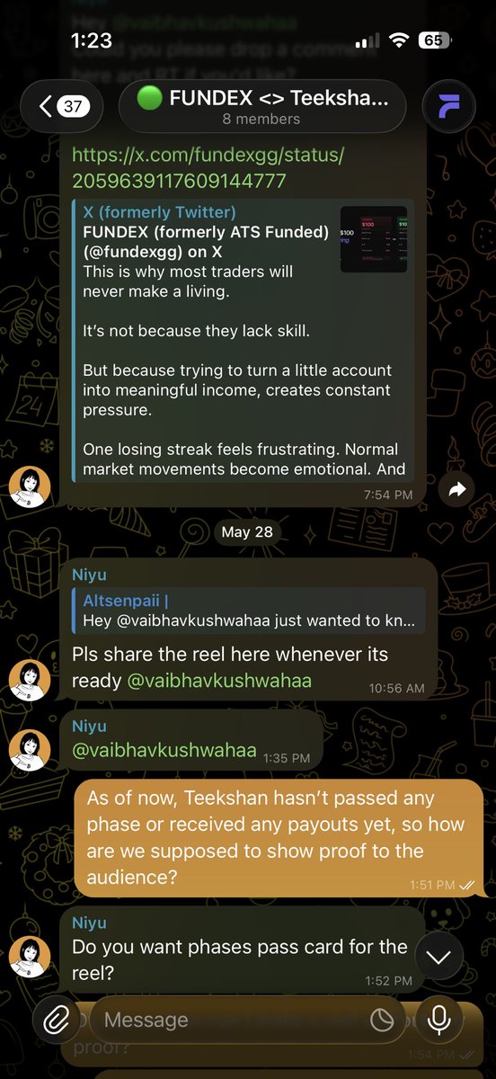 trustedprophub's tweet photo. 🚨 Serious questions need to be answered by @fundexgg

A trader has shared evidence showing that a $100K account which was reportedly not profitable was still able to generate:

✅ Phase 1 Certificate
✅ Phase 2 Certificate
✅ Live / Payout Certificate

If these documents can be generated on accounts that did not genuinely pass, then the industry deserves an explanation.

Some simple questions:

• How are these certificates being generated?
• What verification process exists before issuing them?
• Can anyone generate these certificates regardless of account performance?
• How many certificates shared by influencers and affiliates are actually backed by real trading results?

If the evidence is accurate, this is not a minor issue.

Certificates and payout proofs are used to build trust. If those documents can be created without meeting the required conditions, traders are being misled.

We invite @fundexgg to publicly address these concerns and provide a clear explanation to the community.

The industry deserves transparency.