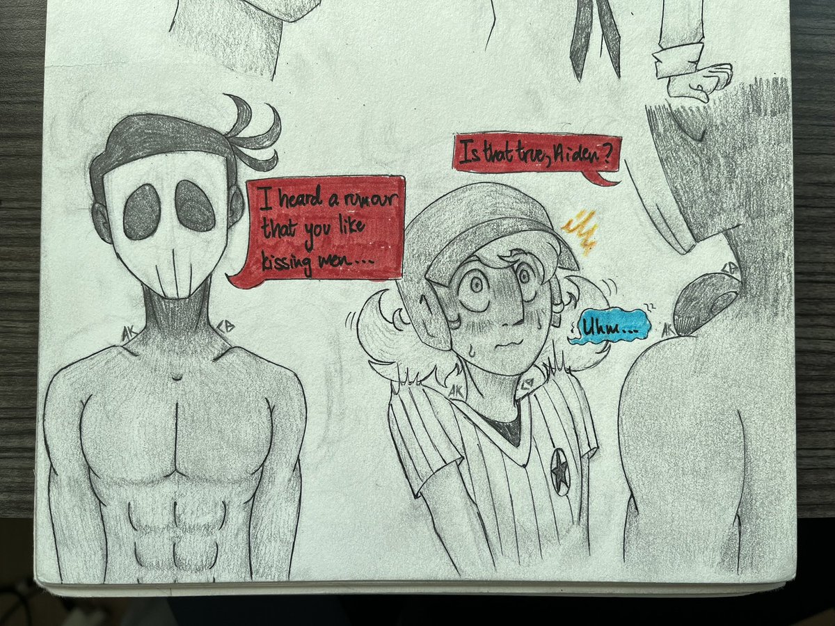 AidenKnow's tweet photo. Gonna share this crappost as a temporary Pride Month post
#AidenKnow #OFFGame #OFFFangame #RUPTUREOFFFangame #NUMBERSOFFFangame #Elsen #RienRUPTURE #ShortieNUMBERS https://t.co/IIVVLwBz8o