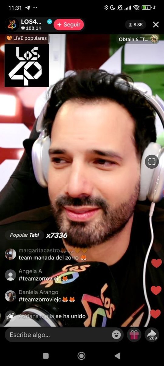 RocioMendiola4's tweet photo. Ayer hubo 8.8k de conectados y estaban pidiendo a tebi en popular con 7336 comentarios Hoy en la presencia de tebi 11k de conectados con 9401 comentarios de tebi 
Gracias gracias por el apoyo al Tebi nuestro jaguar hermoso 🐆🩷 
#LaCasaDeLosFamososCol 
#LaCasaDeLosFamososCol3 https://t.co/AS0HDWrq8I
