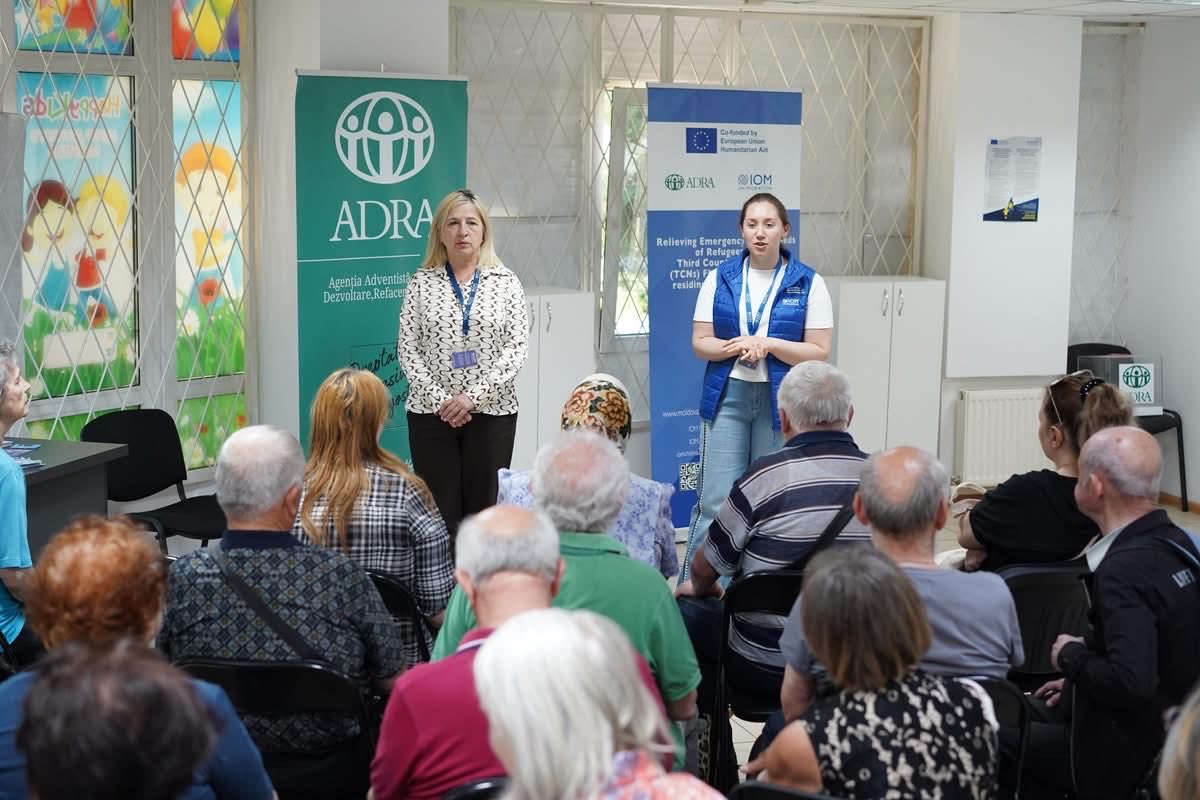 IOMMoldova's tweet photo. IOM 🇲🇩held an information session in Ribnita for 30 participants under the EU-funded Multi-Purpose Cash Assistance programme.
Participants received updates on programme extension, upcoming screenings, vulnerability assessments, protection services, MHPSS support. https://t.co/4vyRdNFqjo