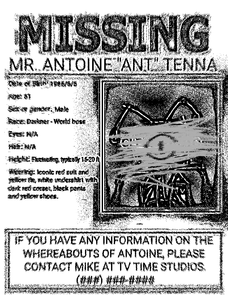 Mr. (Ant) Tenna! 📺 (MISSING.) tweet media