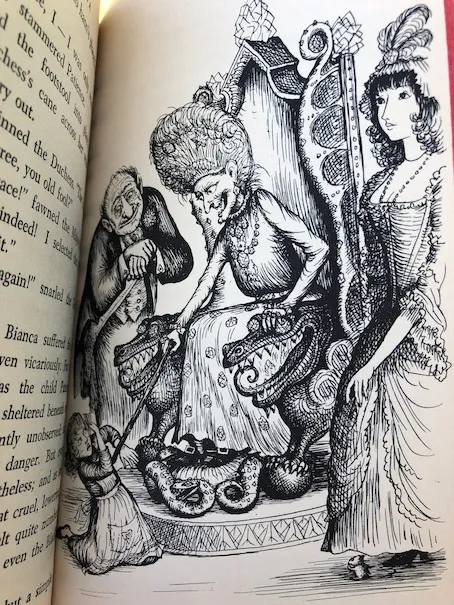 bobbyiceman's tweet photo. Madame Medusa from Disney's The Rescuers is inspired by the Diamond Duchess from the second book in the series - a lady living in a palace that looks like it's made of diamond, surrounded by clockwork attendants, who kidnaps the 'Penny' to be a servant. Love Medusa but I wonder.. https://t.co/ZxKQHvEHkv