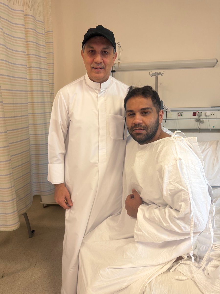 alkodhari's tweet photo. ربي يشافيك ويعافيك والحمدالله على سلامتك يابطل احمد عدنان بوحمد ..رجال الصفوف الاماميه ..فخرنا https://t.co/FqE3J7iyp3