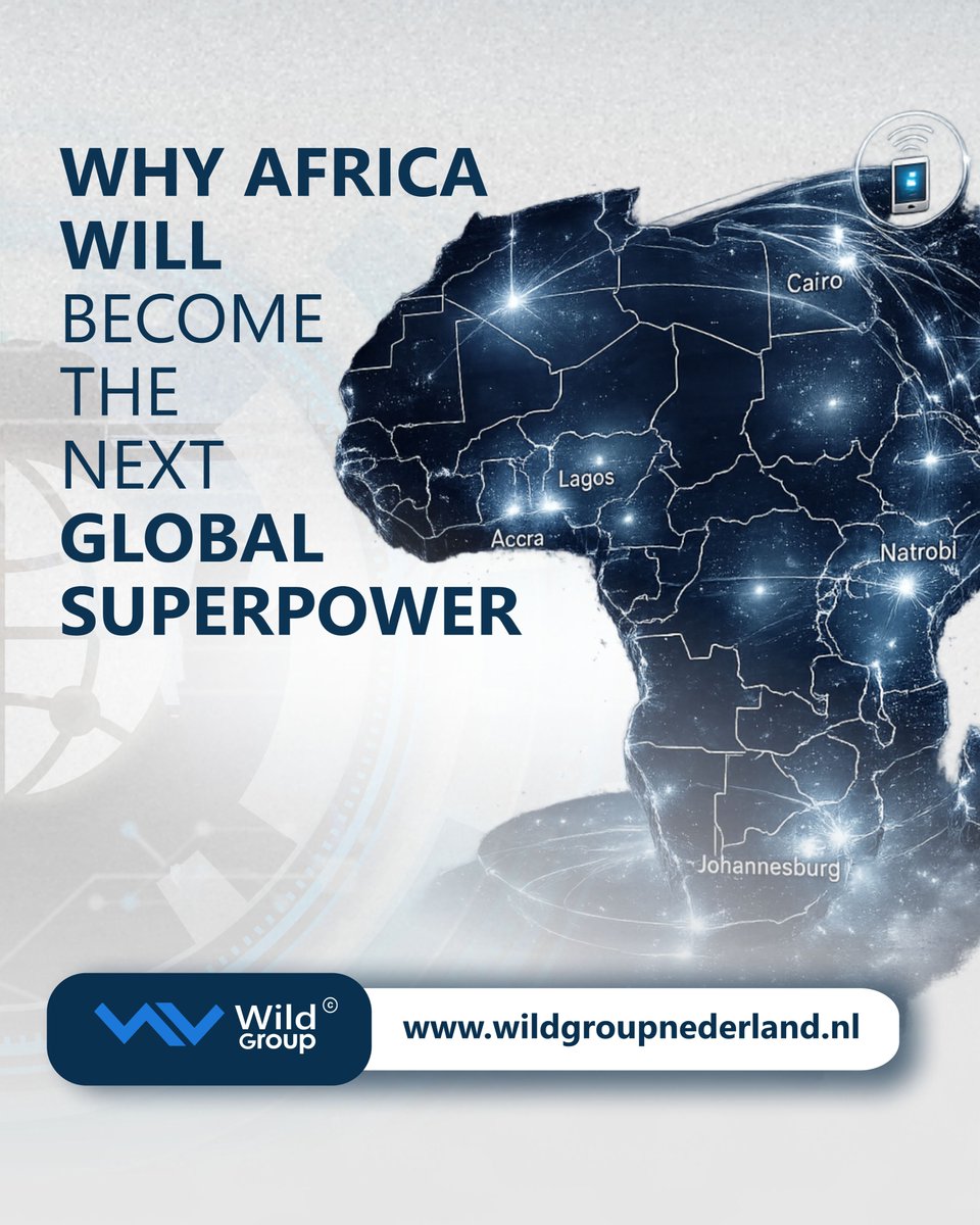 GroupWild78806's tweet photo. 🌍 WHY AFRICA WILL BECOME THE NEXT GLOBAL SUPERPOWER

Visit: https://t.co/ba7pSkZlU6

#Africa #Business #Investment #Innovation #EconomicGrowth #AfricaRising #FutureOfBusiness #Entrepreneurship #GlobalEconomy #Leadership https://t.co/eTCF151sz2