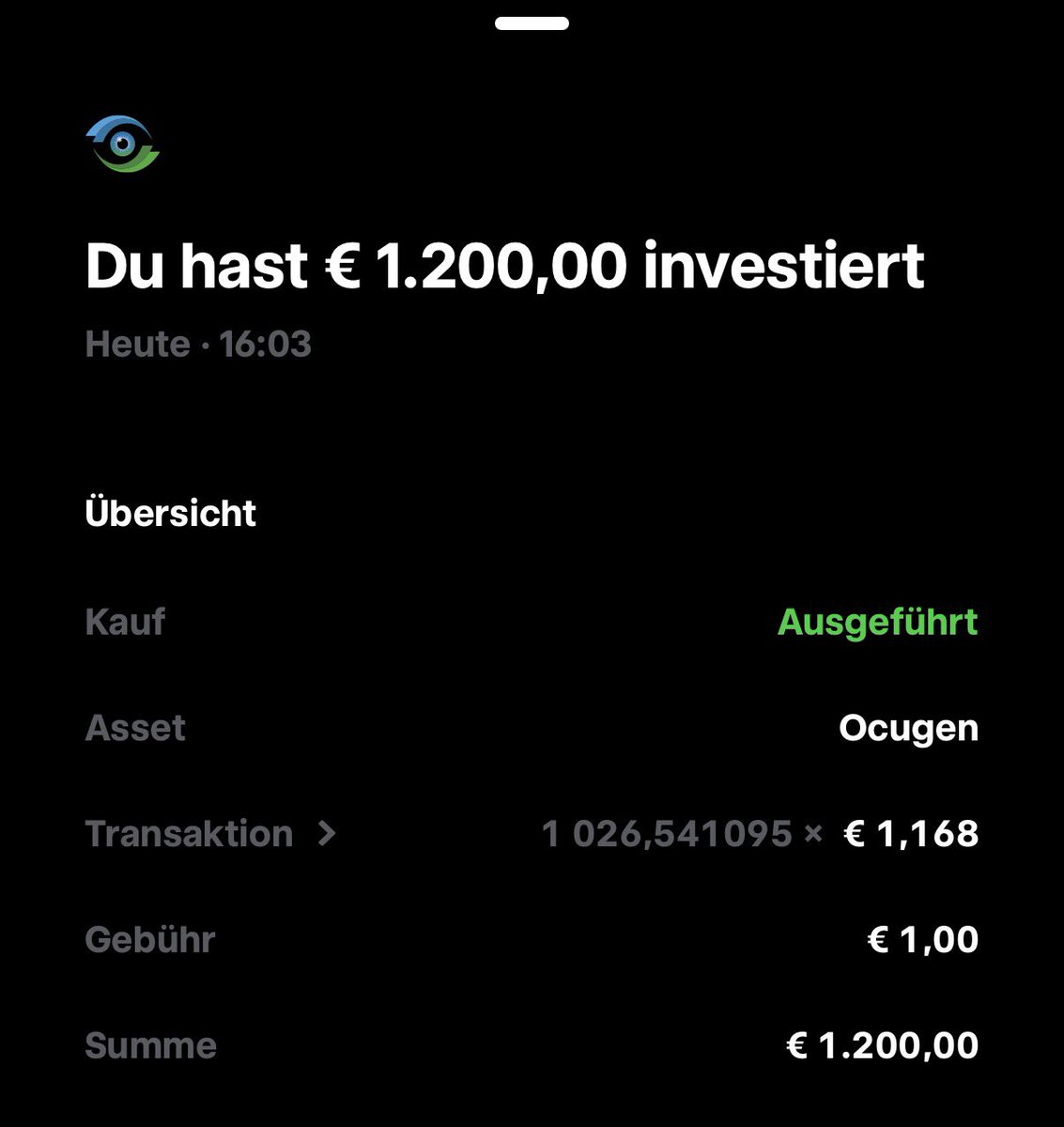 AFTFuture2099's tweet photo. 🚨 JUST BOUGHT ANOTHER 1,000+ SHARES OF $OCGN TODAY 🚨

Added €1,200 to my position and crossed 5,072 shares.

Why?

👁️ OCU400 approaching key milestones
🧬 Potential first gene-agnostic therapy for RP
🌍 Massive unmet need in inherited retinal diseases
📈 Risk/reward still looks asymmetric to me

Most people wait for confirmation.

I’m building my position before the market fully prices in the opportunity.

Current position: 5,072 shares
Average cost: €1.20

Who’s still holding $OCGN with me? 👇

Not financial advice. Do your own research.

#OCGN #Ocugen #Biotech #GeneTherapy #RetinitisPigmentosa #Stocks #Investing #Bullish #LongTermInvesting 🚀👁️