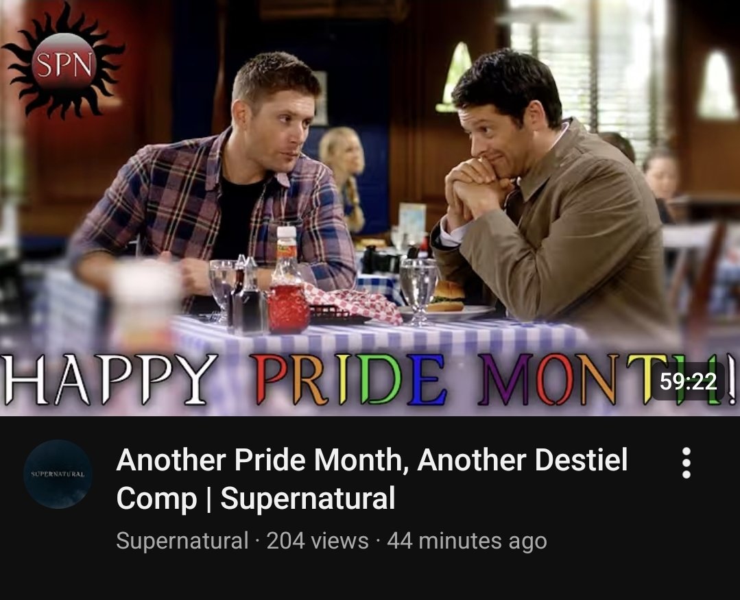 KrisHay89's tweet photo. Happy #Pride 🏳️‍🌈 Supernatural fans! 
https://t.co/UBgd8dKs1y https://t.co/KenF7z5jSN