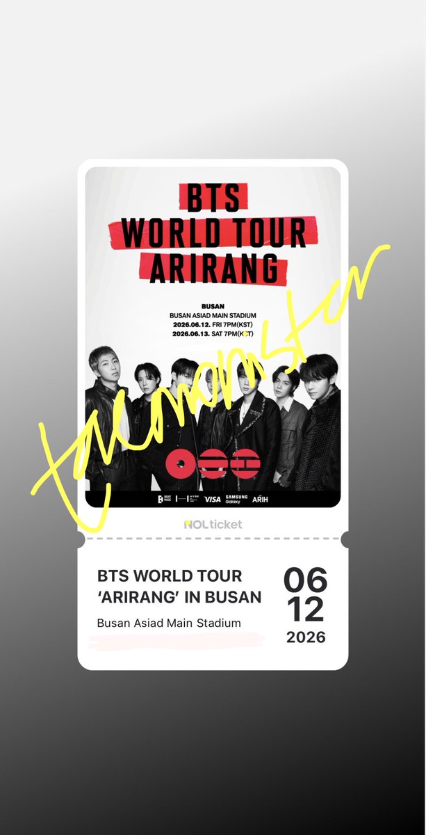 taemonister's tweet photo. finally got my ticket after failing so so so many times the past month 😭🤲🏻 https://t.co/y5ckYVlmrw