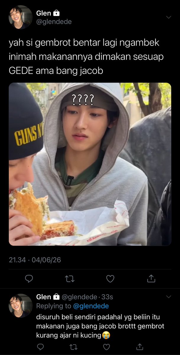 Keonhyeon_meng's tweet photo. #Keonhyeon five tweets au

-; Daily tweet Glen yang hampir 90% tentang Caca si kucing brot https://t.co/GNLlmuNjHv