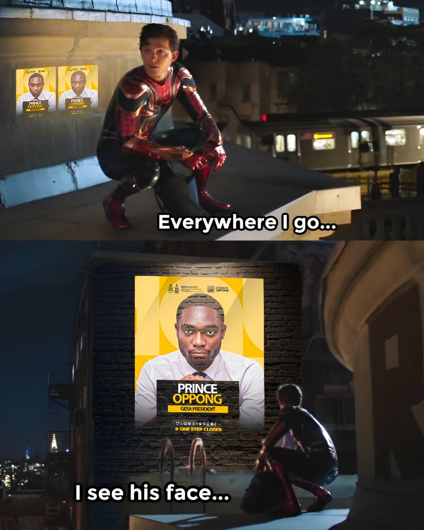 ant_finn's tweet photo. At this point, even Spider-Man knows who to vote for. 😂🕷️🚀

The campaign is everywhere.
The vision is clear.
The choice is simple. 🚀

#OneStepCloser https://t.co/21cyKZJpPS