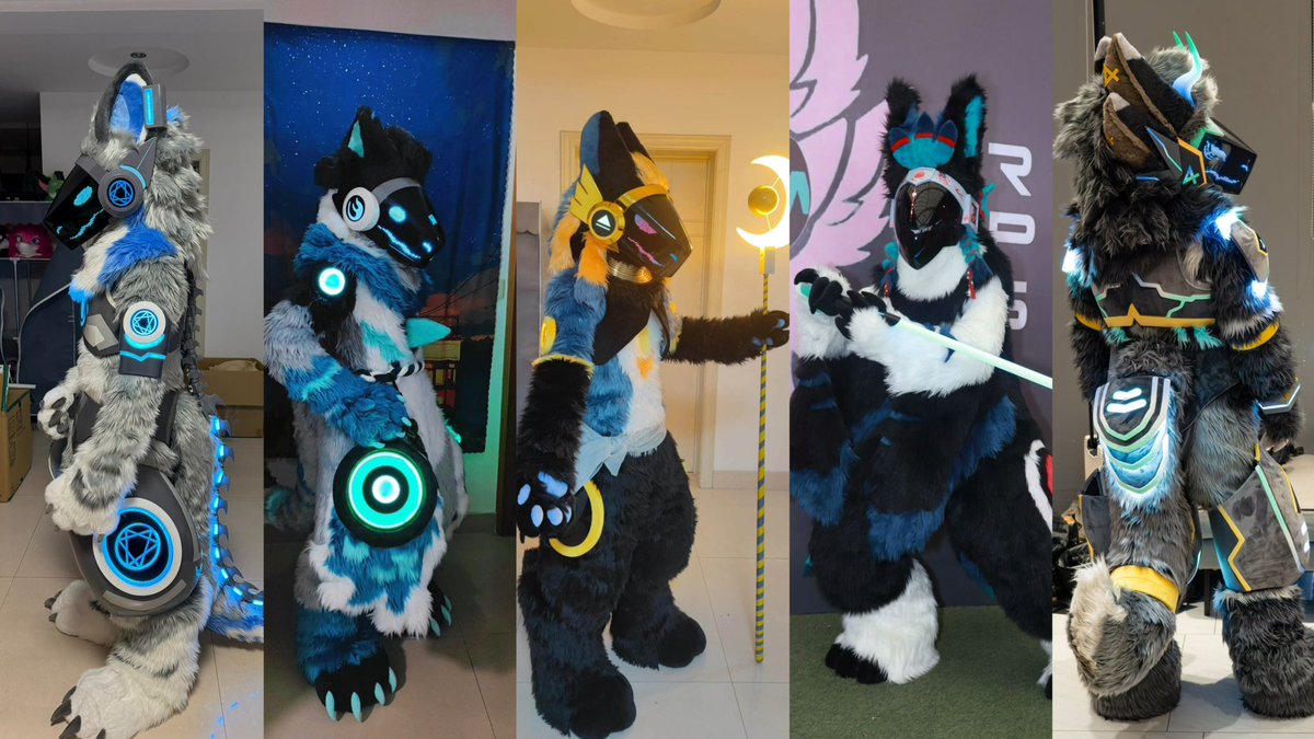 Ruby_protogen's tweet photo. Some recent full-body commissions
‼️❤️‍🔥

#fursuitcommission #rubyprotogenstudio #protogen #protogens
#protogenfursuit
#fursuit https://t.co/goCUI8qPvb