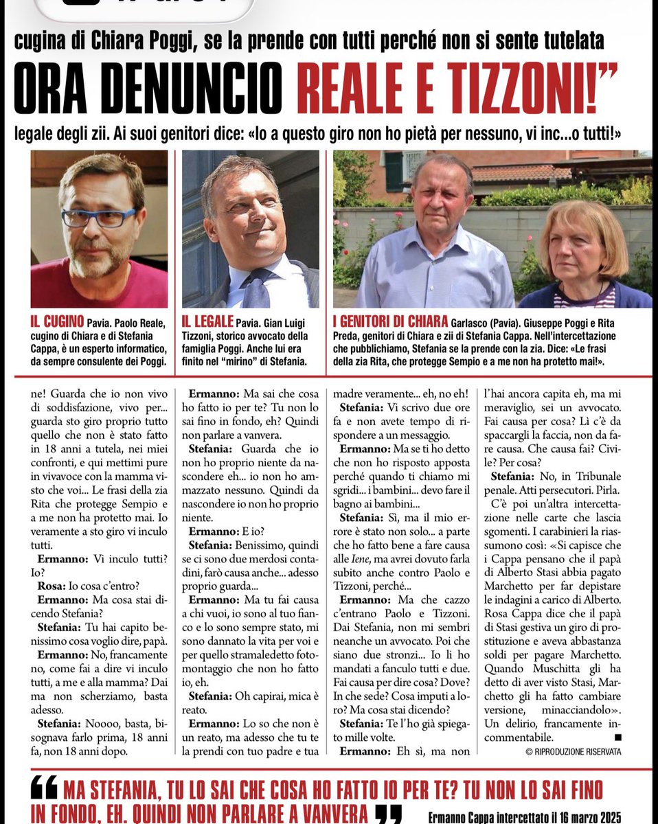SerpiDi's tweet photo. "Fallito merdoso"
"Derelitto"
"Vi inculo tutti"
"Merdosi contadini"
...
Ma é anche una bella famiglia #garlasco https://t.co/hRTnZcJQAe