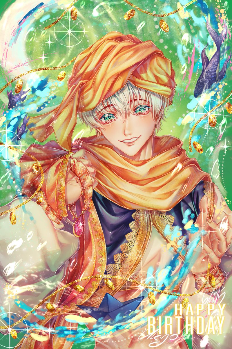 pineapplehea_d's tweet photo. #DrSTONE羽京誕生祭
#西園寺羽京誕生祭2026
#西園寺羽京生誕祭2026

お誕生日おめでとう🎂💛 https://t.co/LFgZF9ROaa