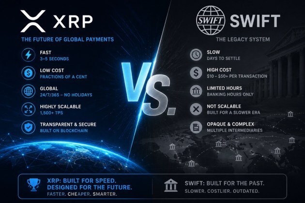 UKMiller's tweet photo. Is The XRP Vs. SWIFT War Already Over, Or Are Banks Taking Another Route? https://t.co/wYuhKg0BQZ - #ripple #xrpl #xrp https://t.co/YRZk9ONEzD