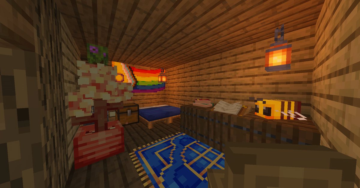 Orzeamc's tweet photo. Minecraft building is cool, but Minecraft DECORATING is better 👉👈 https://t.co/KyyJN988Ye