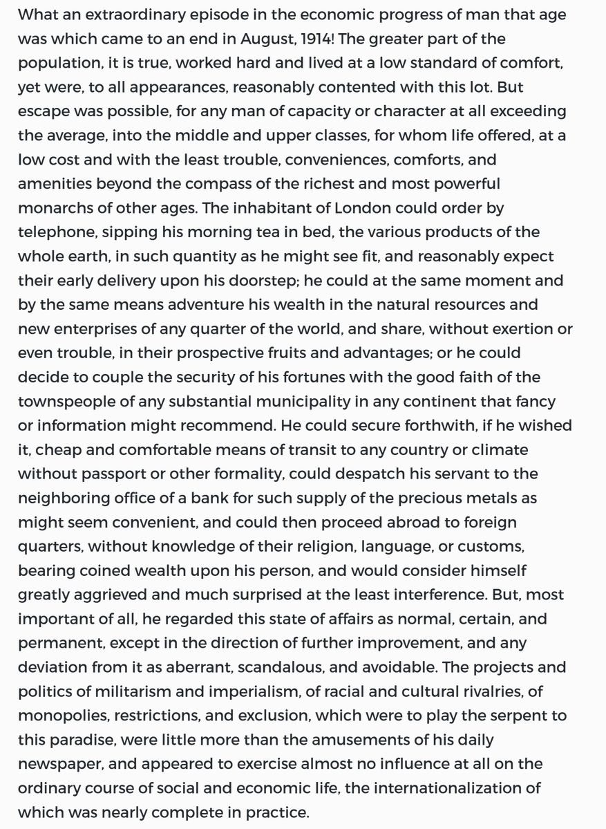DrugGovoruna's tweet photo. It is a retelling of a similar passage from The Economic Consequences of the Peace by John Maynard Keynes.