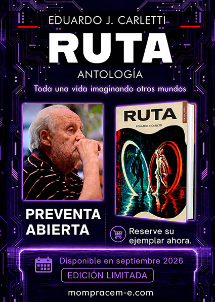 Durgan's tweet photo. Bueno, paso a contarles cómo va este proyecto. Primero, la antología está tremenda. Son 34 cuentazos de Eduardo, uno mejor que el otro. Hay ciencia ficción y terror. A veces, todo junto. El libro impreso va a tener unas 530-540 páginas. Estamos esperando que la escritora Ana María Shua nos envíe su prólogo, un verdadero lujo.

Ahora el tema financiamiento: ¡va bien! Estamos en el 45% del objetivo, con lo que supongo que conseguiremos reunir todo el dinero de impresión y de diseño gráfico. Falta, pero va bien, considerando que estamos previendo el lanzamiento en la primavera.

Eso es todo por ahora. Nuevamente, gracias a todas las personas que ya hicieron su aporte para que la antología de Eduardo sea una realidad tangible.

Che, y esto también demuestra (en mi caso, vuelve a demostrar) que es posible imprimir un libro con ayuda de sus propios (futuros) lectores. En estos tiempos, es una gran cosa. Así que doblemente agradecido.

Si se puede, nos ayuda un montón que se sumen a la preventa reservando un ejemplar impreso, o que compartan el proyecto. Todo esto es posible si estamos unidos (?).

Dejo link en el primer comentario porque si lo pongo aquí Elon se enoja.