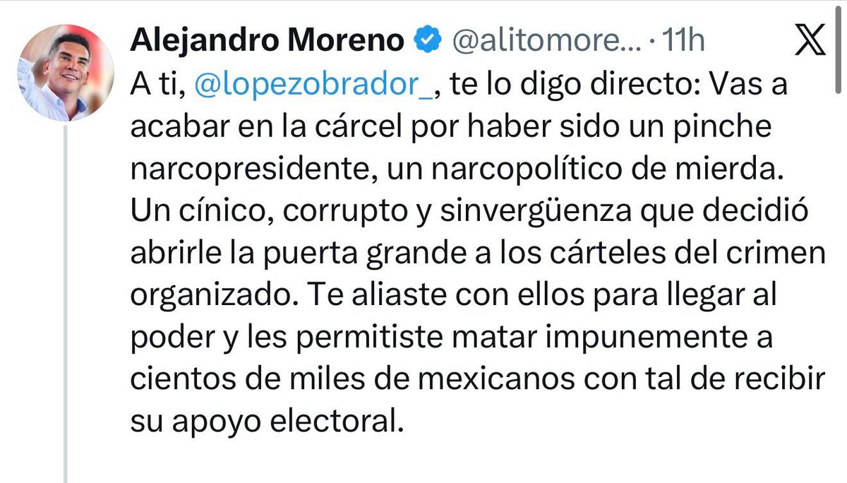 ZuritaCarpio's tweet photo. Se puso loquísimo el líder vitalicio del @PRI_Nacional por unas cuartillas de AMLO https://t.co/njSAaKl7aW