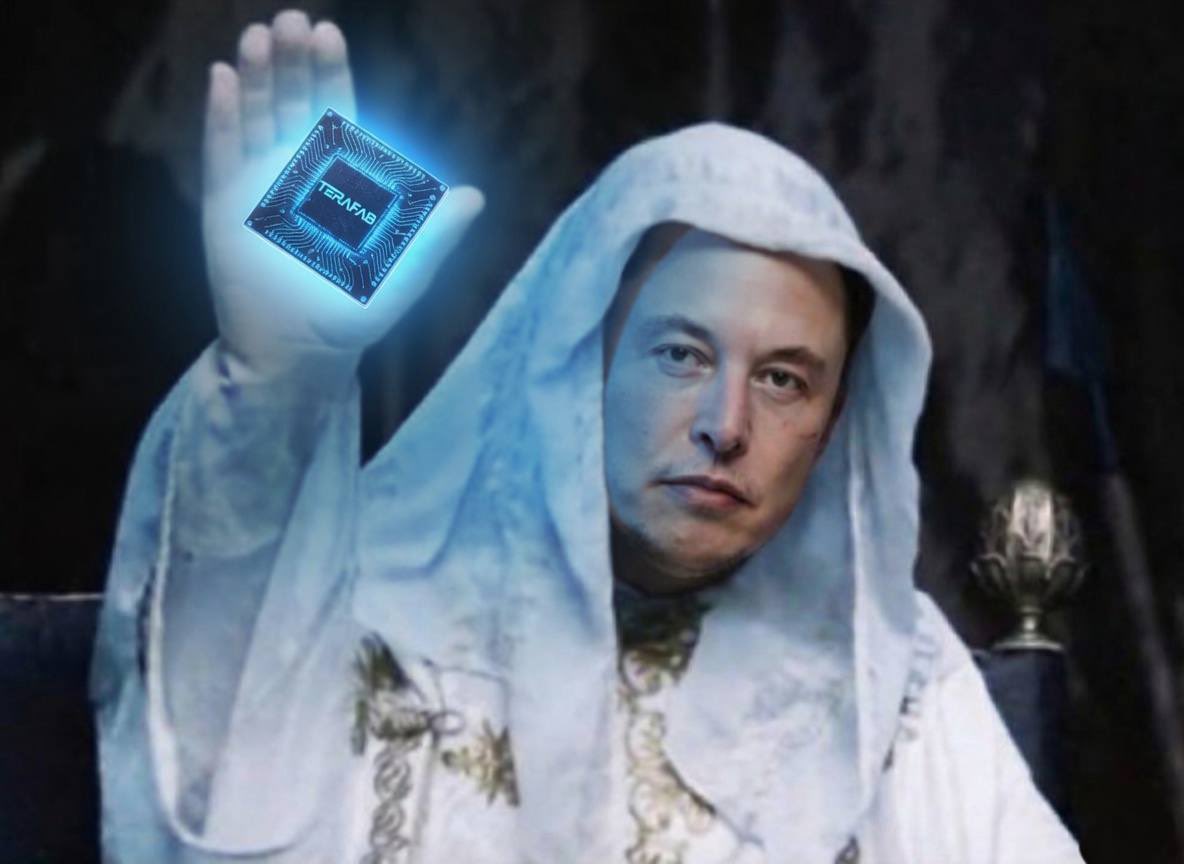 Corbin_Crypto1's tweet photo. @elonmusk Terafab Season Inbound🦾 https://t.co/dOs7jfWC5u