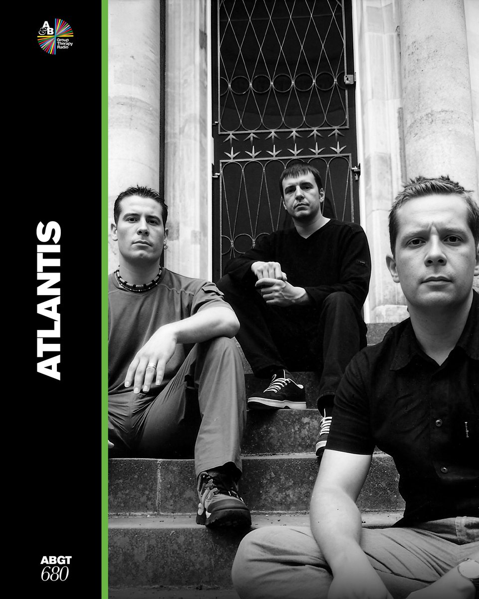 abgrouptherapy's tweet photo. Our guests tomorrow night, Atlantis, started out as three friends who ran a record shop and built a studio in the basement.

So much incredible music came out of that studio, including ‘Fiji’, and @djoliversmith's rework of ‘Fiji’ features on ‘@Anjunabeats Volume 17’ tomorrow. https://t.co/cXyJ92EEjn