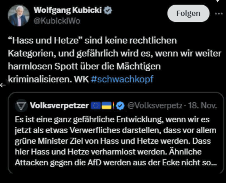 bertutron's tweet photo. @RechtsanwaltSH @RAin_Meusel @LibertyHannes sie kennen ihren kollegen aber sehr schlecht. https://t.co/Nuqkolfmi6
