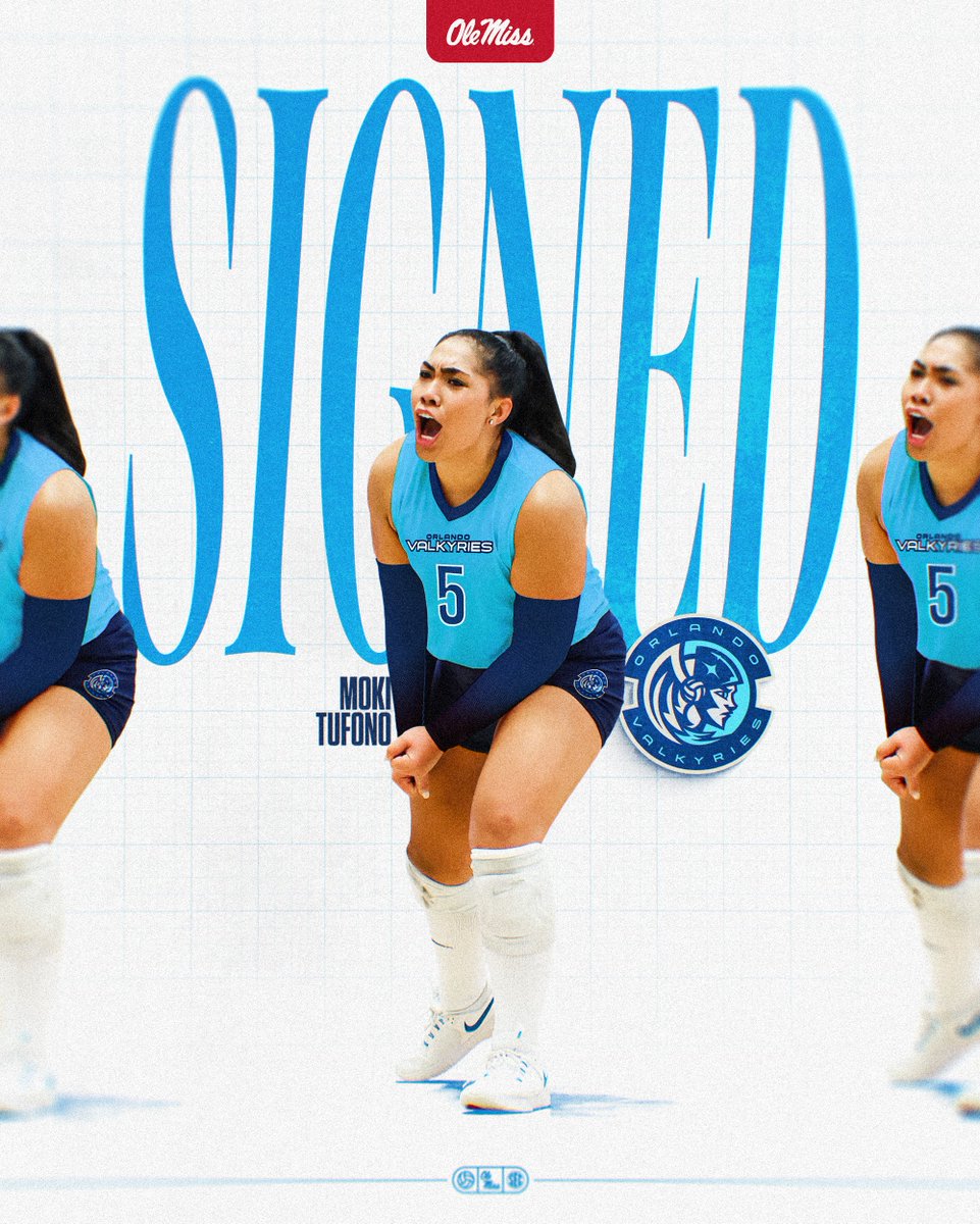 OleMissVB's tweet photo. Oxford ➡️ Orlando 

Congratulations to Mokihana Tufono for being signed with the Orlando Valkyries!

@MokihanaTufono x @orlvalkyries 

🔗 https://t.co/UqqIa2LeD7 https://t.co/chDukQWK0a