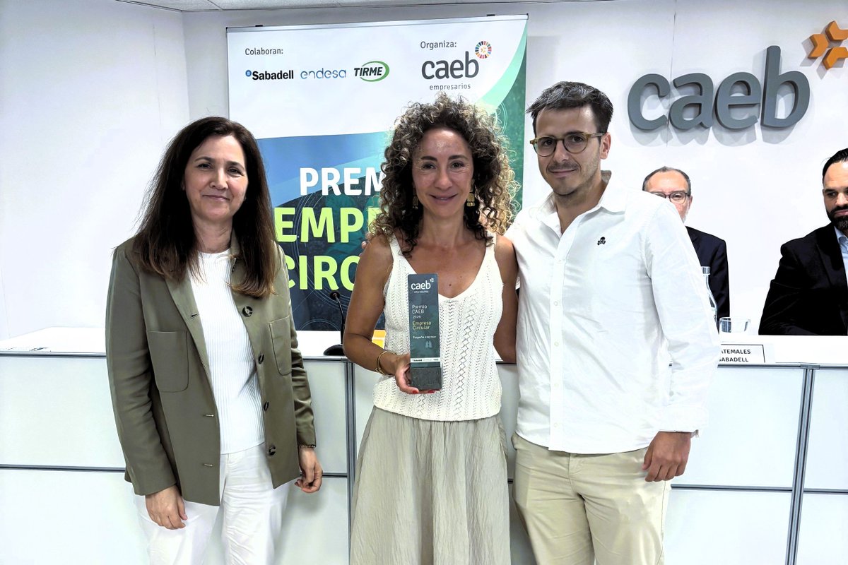 CAEB's tweet photo. 🏆CAEB distingue los proyectos de Elohawk, Fruites i verdures Son March, Cap Rocat y Arabella Hospitality España en los II Premios Empresa Circular @tirmemallorca @Endesa @BancoSabadell 

Grupo Marba, Instituto Balear Neuropsicología, Som Menorca, Ecomon, CEMEX y HBX, finalistas https://t.co/IdB2HBguxu