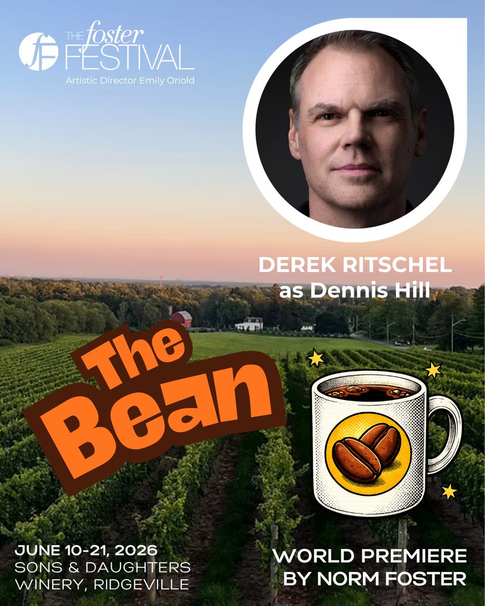 FosterFestival's tweet photo. Rehearsals are in full swing, and our crew is hard at work transforming a winery into a theatre space for a coffee shop Don't miss the world premiere of 'The Bean' by Norm Foster, June 10-21. Seven performances are already sold out!

BOOK NOW! https://t.co/xOWfK60K1G https://t.co/TRzC5kadC0
