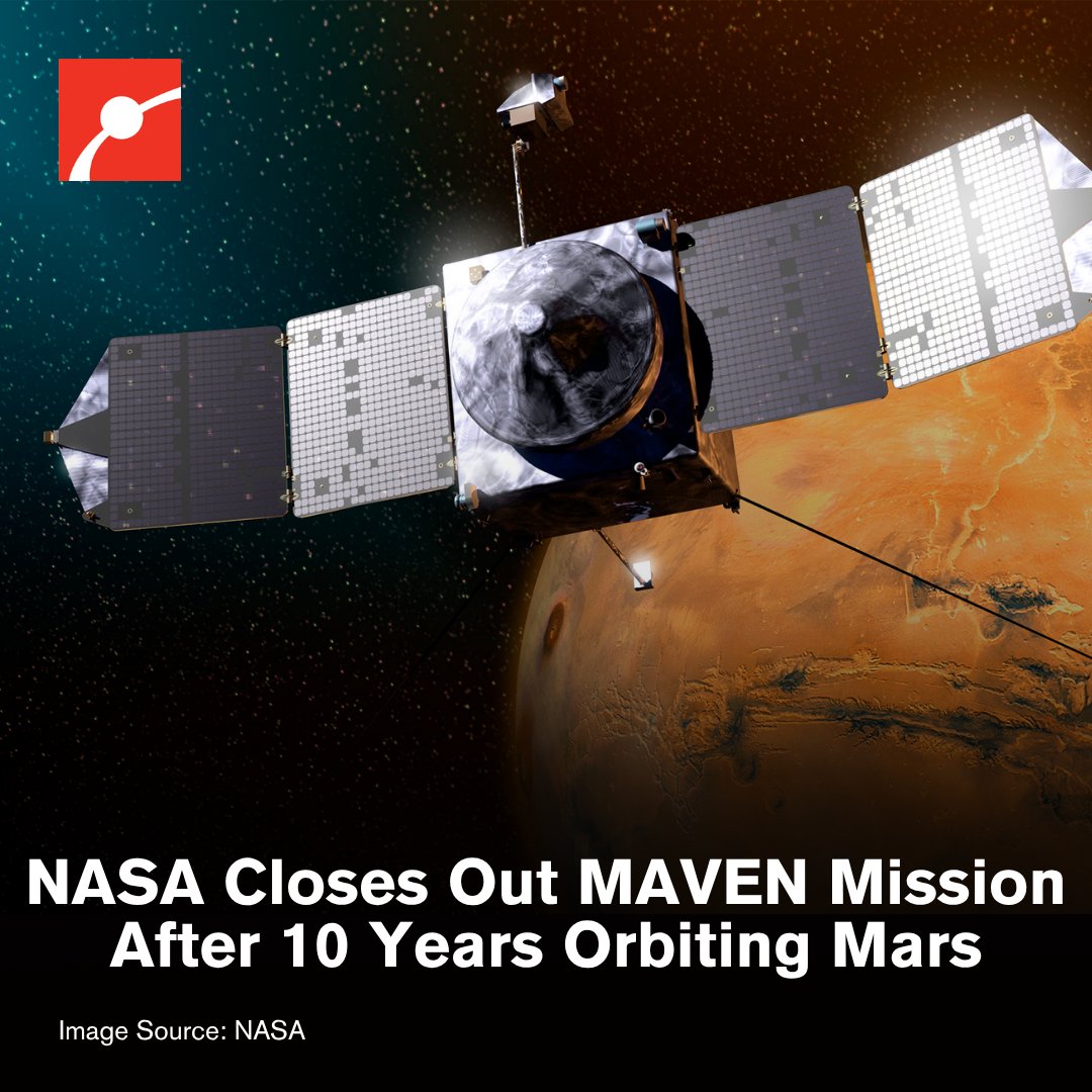 museumofscience's tweet photo. For over a decade, @NASA's MAVEN spacecraft studied how solar wind and space weather stripped away Mars' atmosphere, revealing why the once-potentially habitable planet became the cold, arid world it is today. The mission delivered firsts across the board: the first measurements of atmospheric sputtering at any planet, the discovery of new types of auroras unique to Mars, and key findings on how global dust storms accelerate water loss to space. MAVEN's 11-year dataset, spanning more than 800 scientific publications, will continue shaping our understanding of planetary evolution and inform safety planning for future human missions to Mars.
