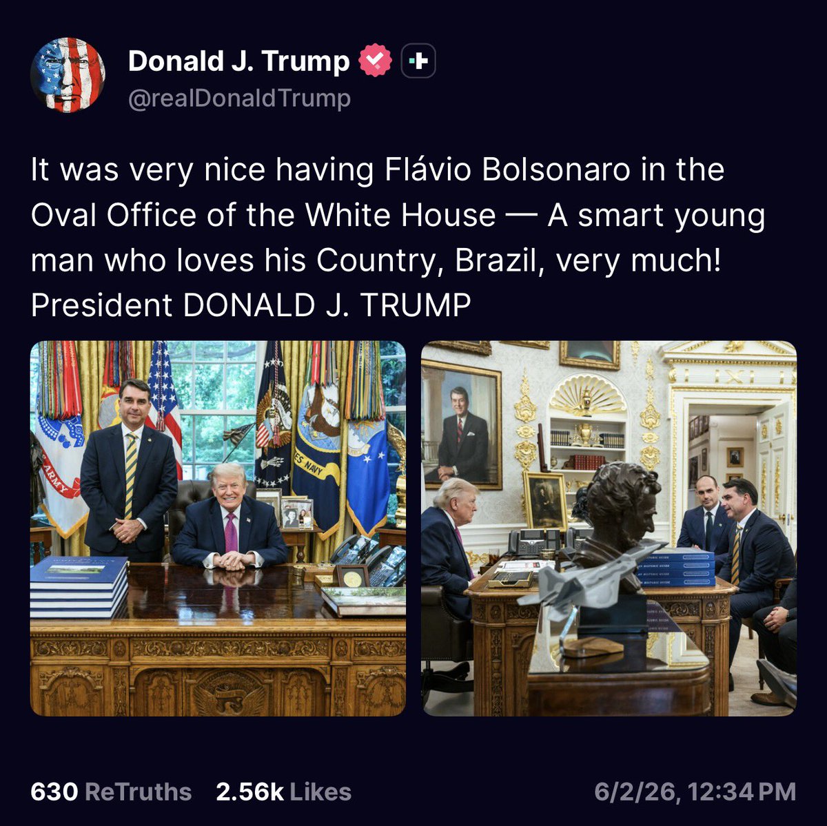 Eduardo Bolsonaro🇧🇷 tweet media