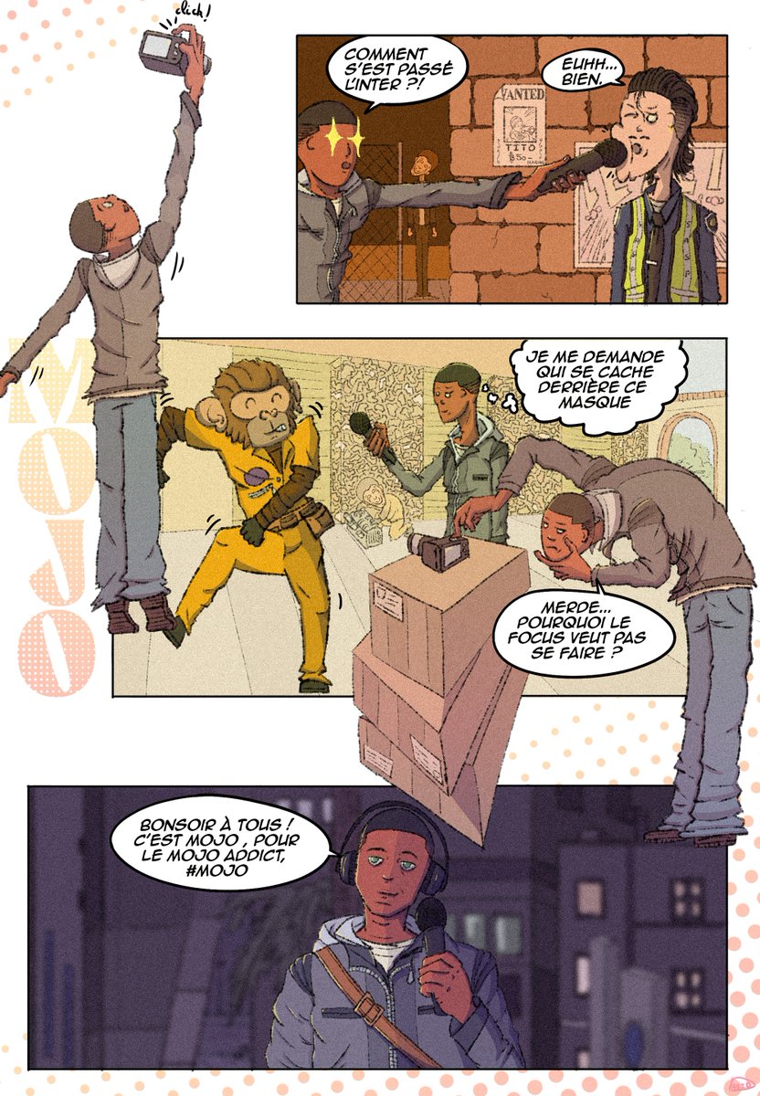 Vivantot's tweet photo. Le nouveau perso de @Nikos_v1 me hype tlm que je me devais de faire une mini BD, ptit S/O au perso de @Sratuke qui je le sent vas être un pt1 de duo avec MOJO.

Et ... ouais encore @Bagouz_ tapis dans l'ombre. https://t.co/rrVvSykYGm