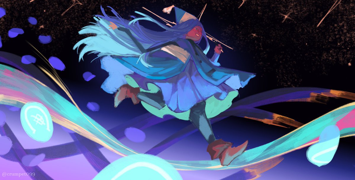 Crumpet099's tweet photo. “If you challenge the way you do things…you could do the things you couldn’t before.”

#witchhatatelier #richeh #Δ帽子 https://t.co/bN0xC1V1R4