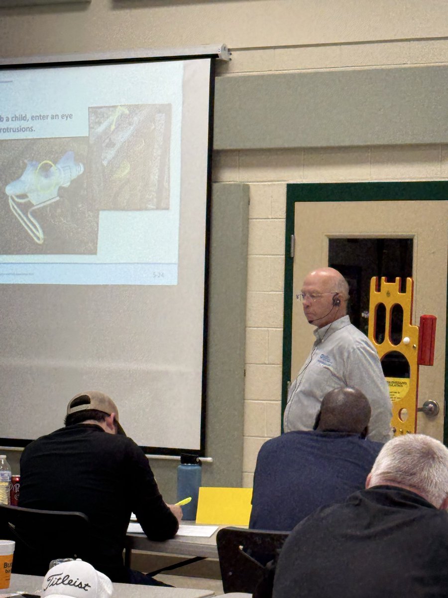 TnRecParks's tweet photo. Day 1 of playground safety class is well under way. We are learning lots to keep our schools and communities safe. Thank you Northview Academy, Tennessee School Plant Managers Association, and Recreational Concepts for sponsoring us! https://t.co/nU7A8XzY0L