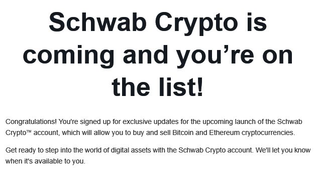 LongBullyStick's tweet photo. 👀🎉 I just got email confirmation from Schwab that I am officially on the early adoption list for buying and selling $XRP through my Schwab account.  Exciting times as trading all crypto is now becoming easier for the masses. 💪💵🪙 https://t.co/aWVyRXy27B