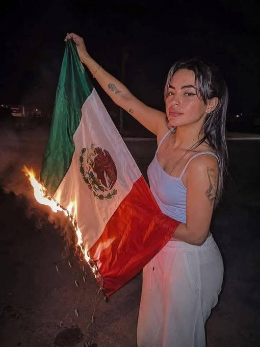 progrerealmex_'s tweet photo. A las autoridades correspondientes.
Actuarán conforme la ley todo aquél que individuo que mancille nuestro lábaro patrio mexicano?
Abusivos HDSPM. https://t.co/LDevjjh5aR