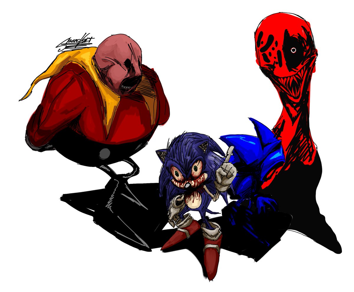 TheSpeedGuy1991's tweet photo. drew one of my favourite sonicpastas https://t.co/rotNtj56gK