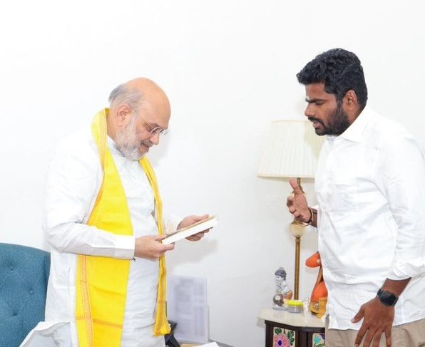 MILVETERAN's tweet photo. Annamalai is leaving BJP on a Mission as per plan to finally assist BJP in 2029 TN Elections.
#DualRole https://t.co/tt62cuyhmD