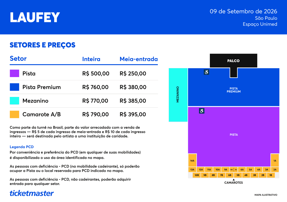 laufeybr's tweet photo. 🕰️ | A Matter of Time Tour: The Final Shows em São Paulo!

📍 Espaço Unimed
🗓️ 9 de setembro (Quarta-Feira)
🎫 Vendas dia 8 de junho às 10h da manhã https://t.co/X0vv2bEqPV