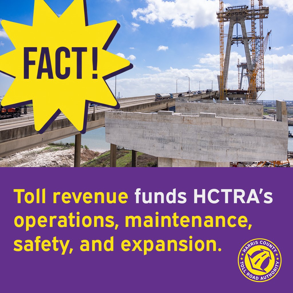 HCTRA's tweet photo. Your toll dollars are at work across Harris County and help keep you moving every day 💪

#HCTRA #EZTAG #KeepItMoving  #HoustonTraffic #HarrisCounty #Houston https://t.co/6ywsD16gyY
